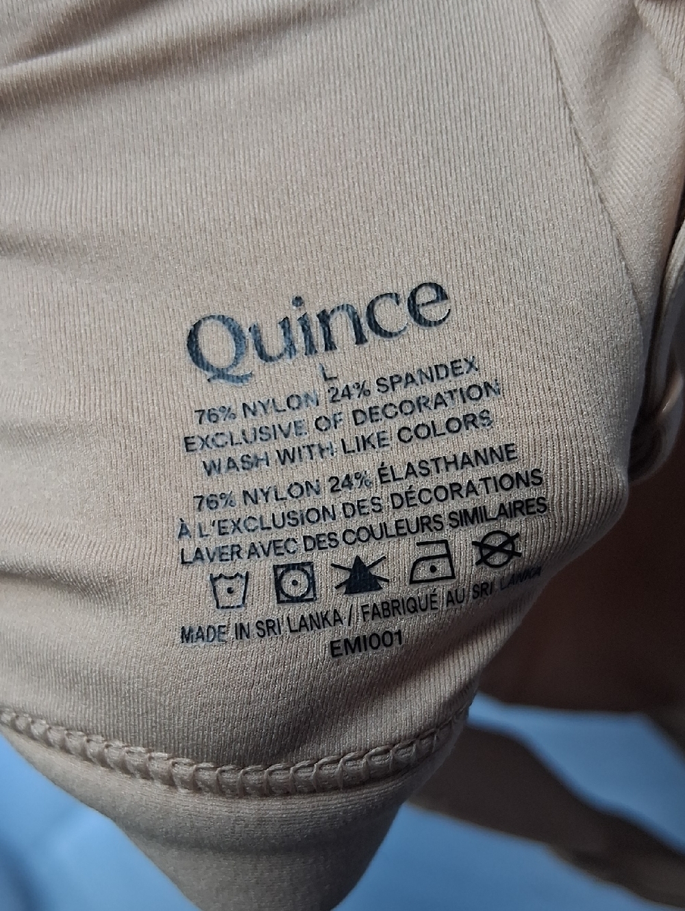 Quince Maternity Bralette Second Skin L - Picture 8 of 9